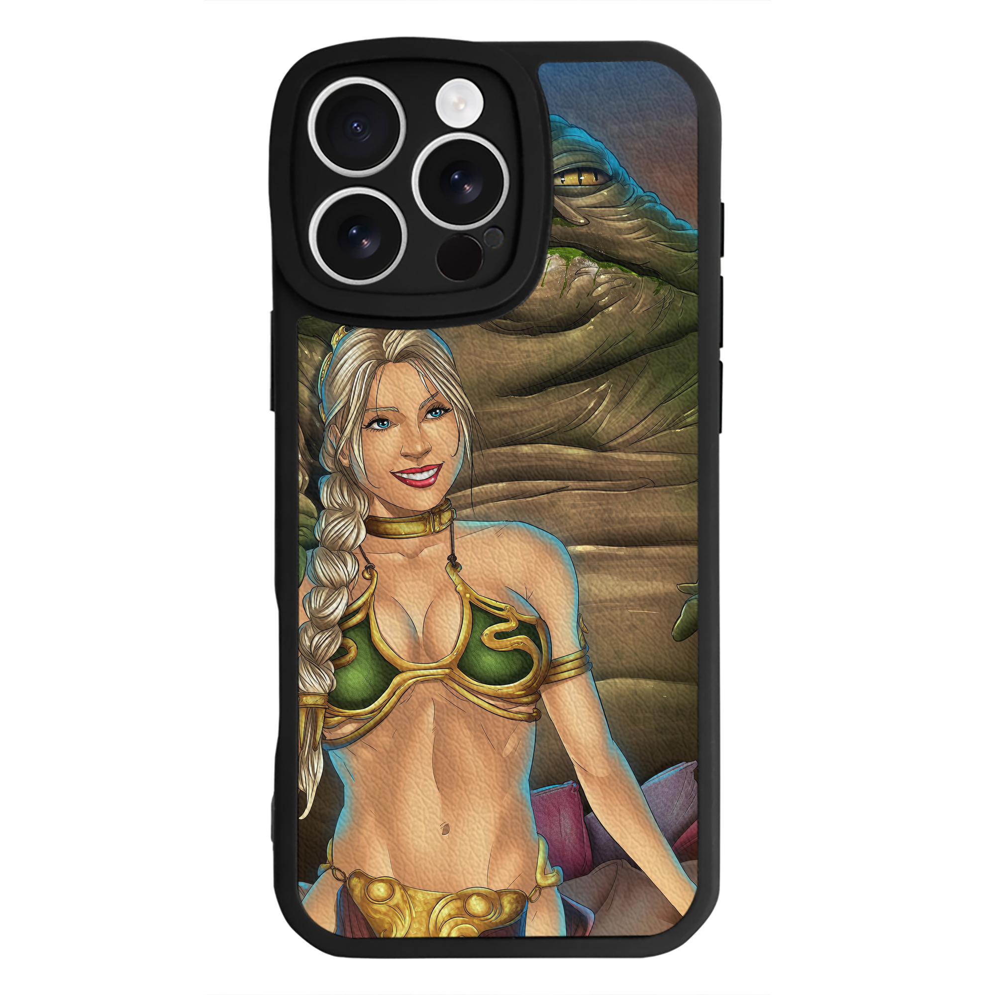 （画像用） スター・ウォーズ Star Wars 【iPhone 16シリーズ対応】シリコンスマホケース（レザー調） 材質：シリコン